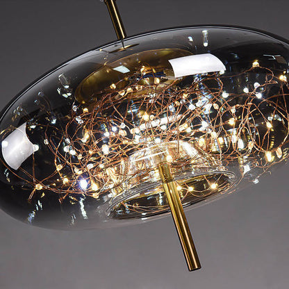 Scandinavian Style Glass Pendant Lamp – Elegant Lighting Fixture