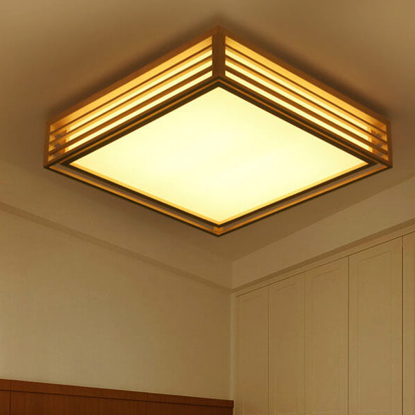 Contemporary LED Ceiling Light Fixture - Elegant Flush Mount Design
