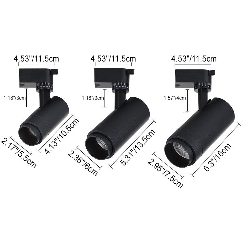 Adjustable LED Track Light Fixture with Dimming Feature – Sleek Design