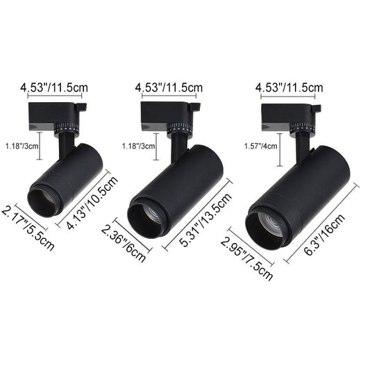 Adjustable LED Track Light Fixture with Dimming Feature – Sleek Design