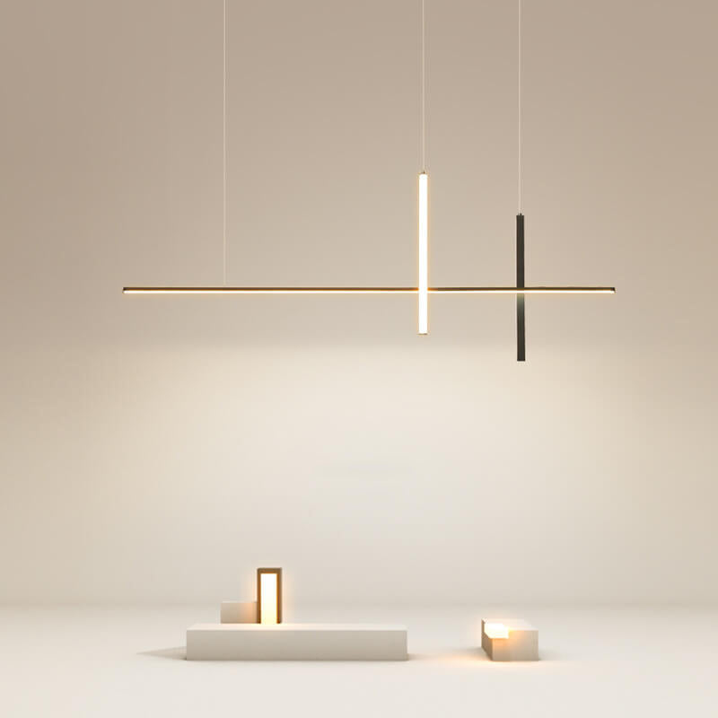 Modern LED Chandelier Light Fixture for Dining Room – Sleek Design