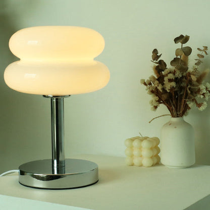 Modern Glass Table Lamp in Vibrant Colors - Stylish Home Lighting