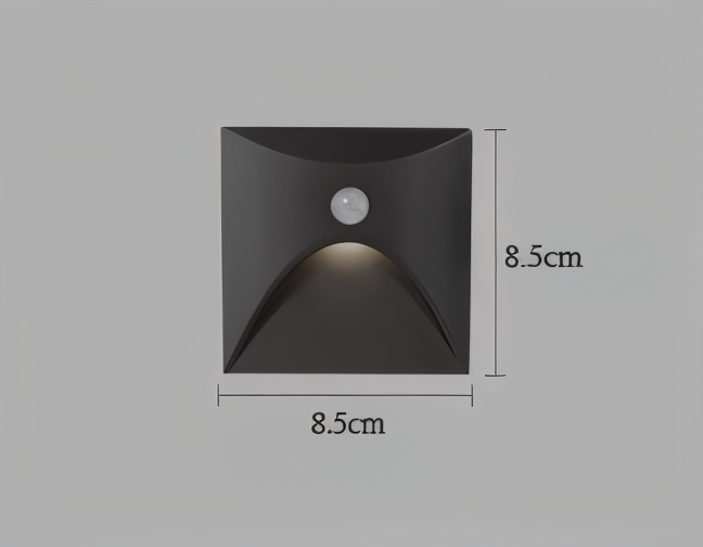 Indoor and Outdoor Motion Sensor Wall Light – Waterproof Aluminum Design