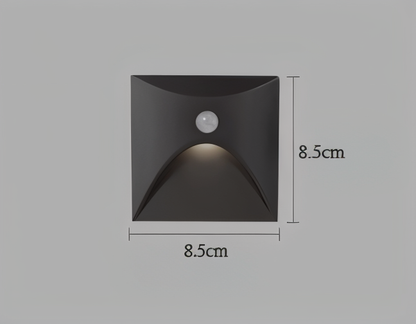 Indoor and Outdoor Motion Sensor Wall Light – Waterproof Aluminum Design