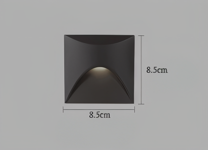 Indoor and Outdoor Motion Sensor Wall Light – Waterproof Aluminum Design