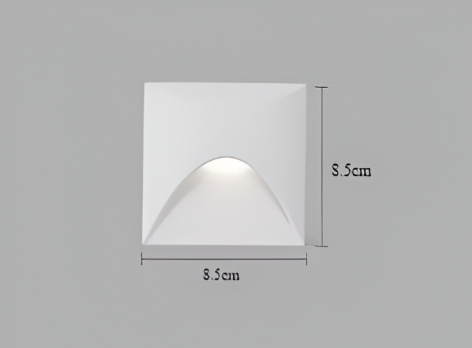 Indoor and Outdoor Motion Sensor Wall Light – Waterproof Aluminum Design