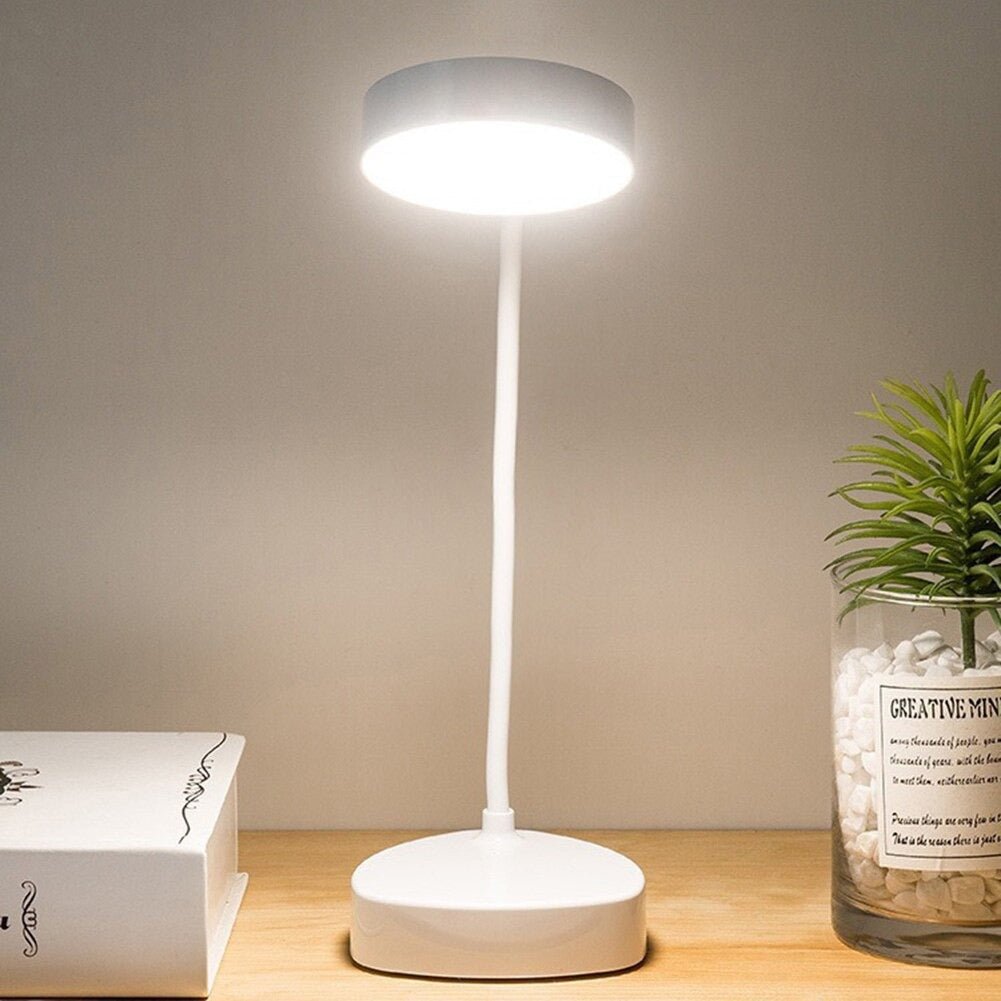 Flexible Neck Desk Lamp with Touch Control - Portable Design