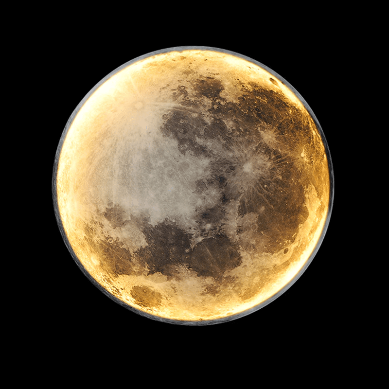 Dimmable LED Moon Lamp with Color Options – Enchanting Room Atmosphere