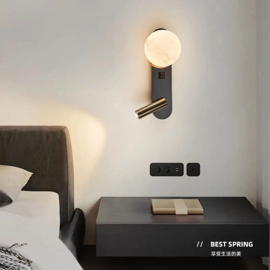 Adjustable Spotlight Dual Wall Light – Modern Nordic Design for Versatile Lighting