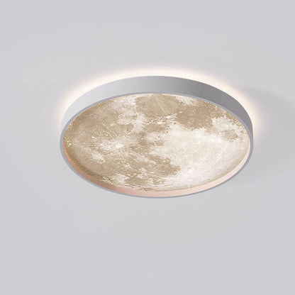 Sleek Round LED Ceiling Light Fixture – Modern Flush Mount Design