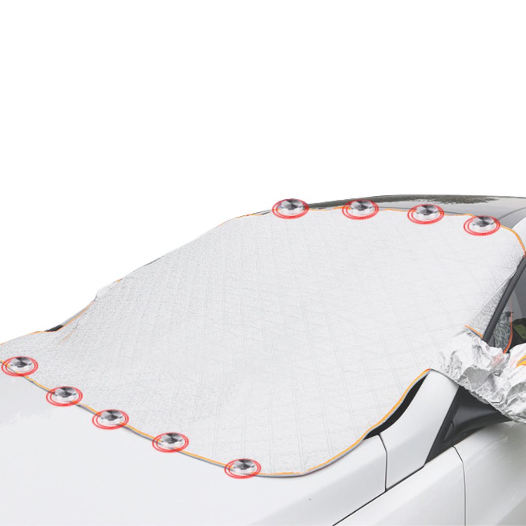Extra Large Universal Frost Guard for Winter - Magnetic Windshield Cover