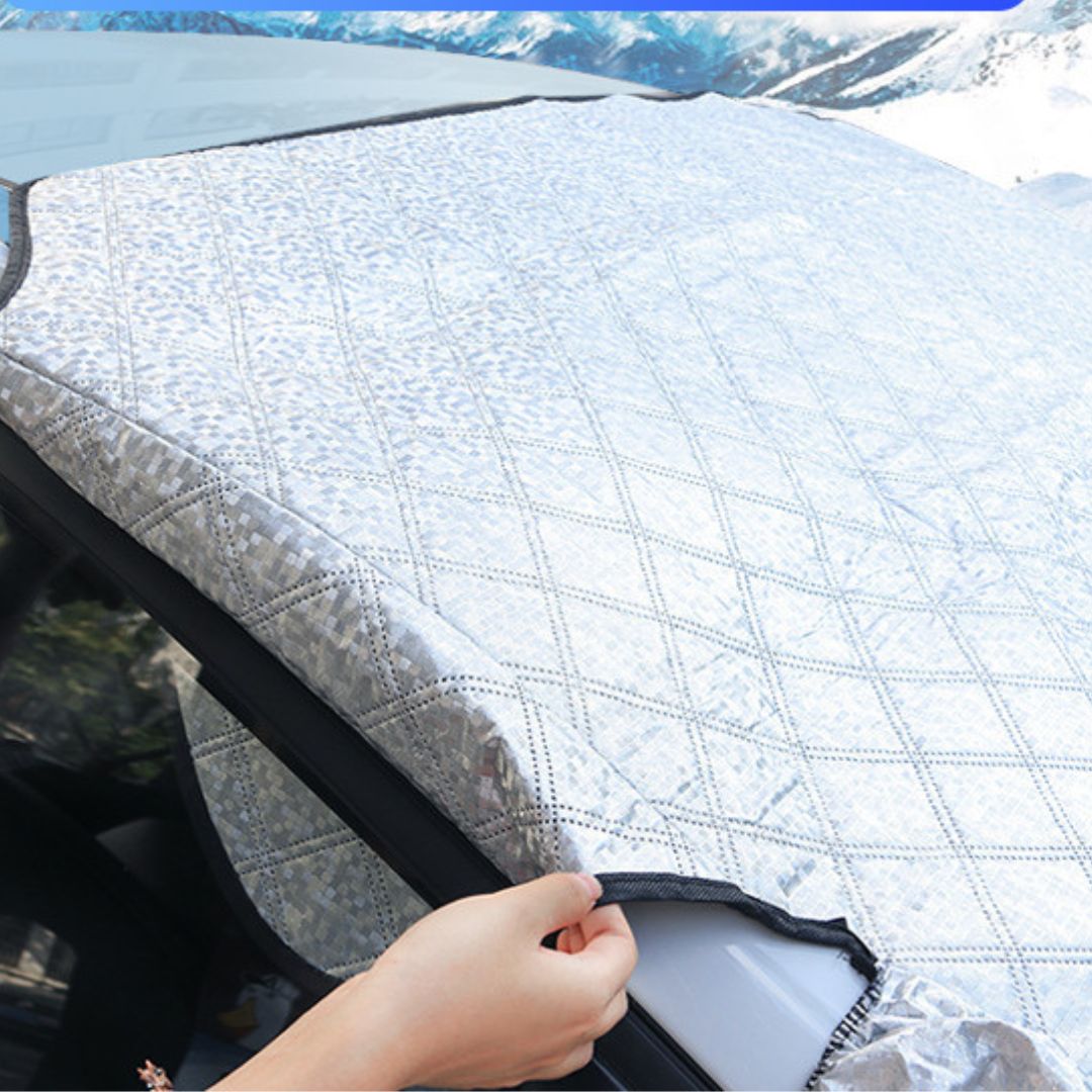 Extra Large Universal Frost Guard for Winter - Magnetic Windshield Cover