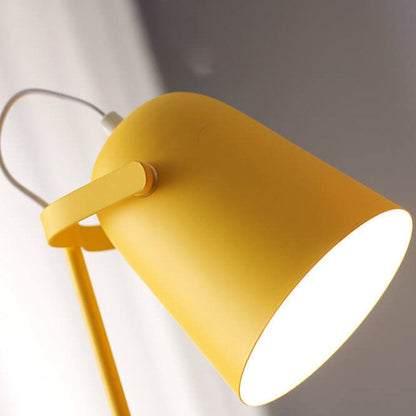 Modern Iron Table Lamp for Bedroom and Living Room – Creative Macaron Design