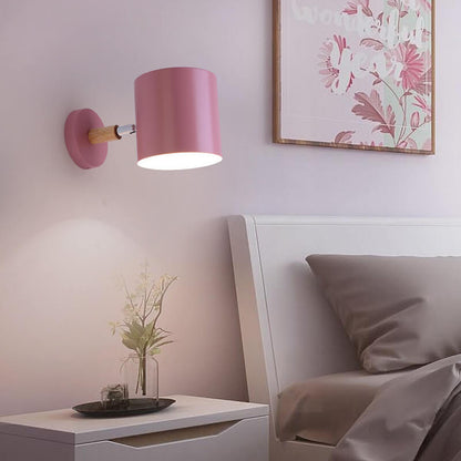 Modern Rotatable Wall Lamp – Vibrant Macaron-Inspired Design