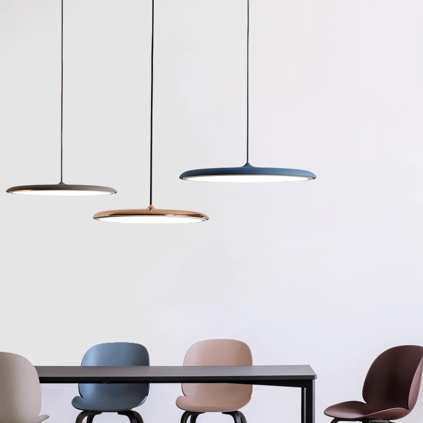 Adjustable Pendant Light in Coastal Transitional Style