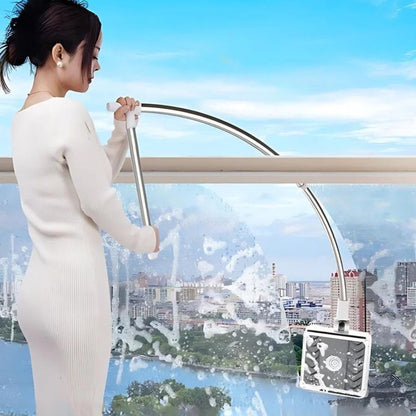 Dual-Sided Magnetic Window Cleaning Tool for Easy Indoor Use