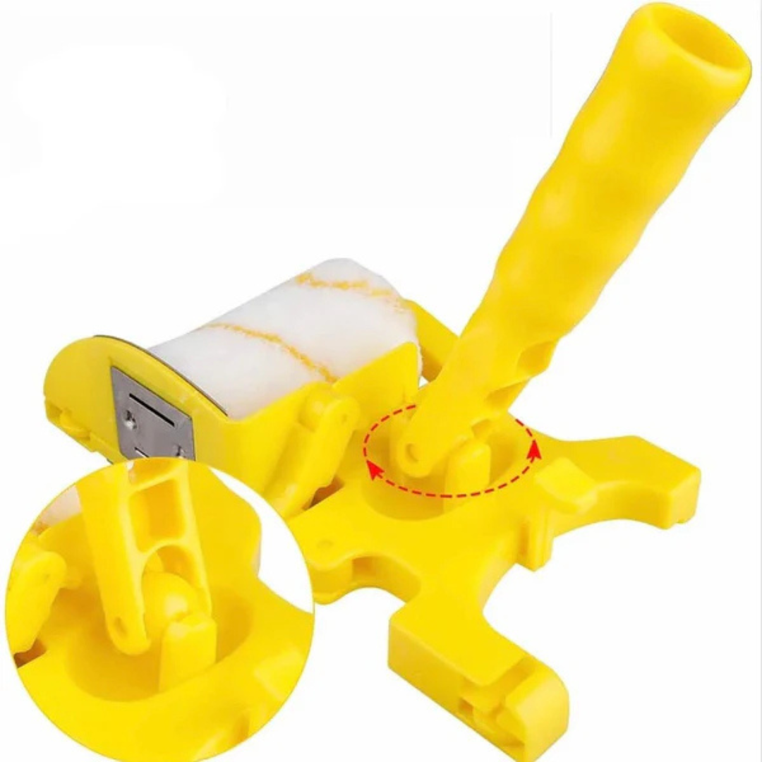 Edge Guide Paint Roller for Precise Painting