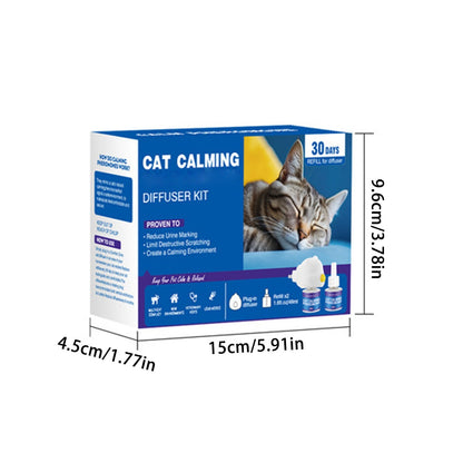 Calming Pheromone Diffuser for Pets with 60-Day Refill