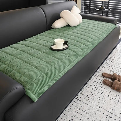 Quilted Sofa Protector in Contemporary Style