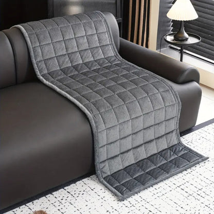 Quilted Sofa Protector in Contemporary Style