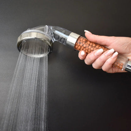 High-Pressure Mineral Shower Head for Healthier Skin and Hair