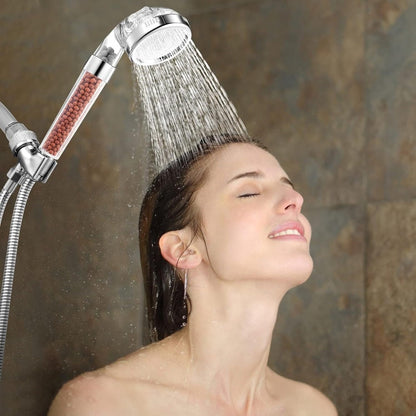 High-Pressure Mineral Shower Head for Healthier Skin and Hair