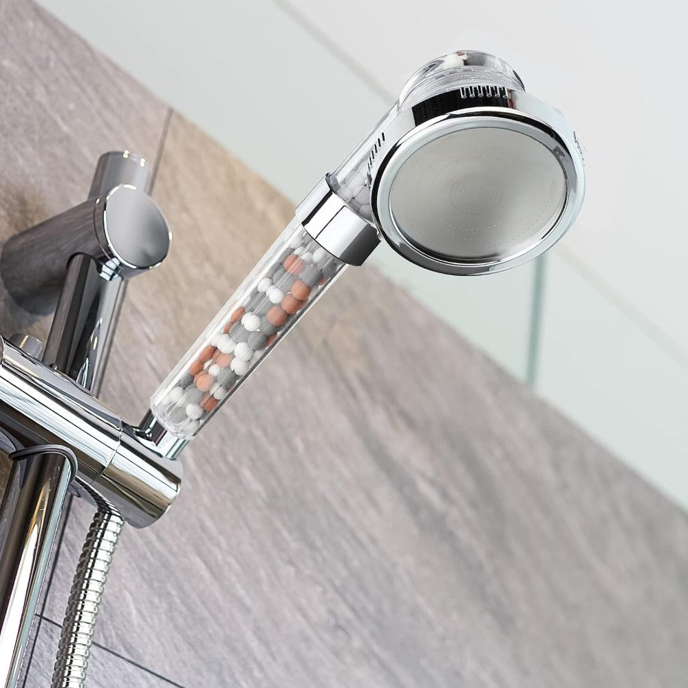 High-Pressure Mineral Shower Head for Healthier Skin and Hair
