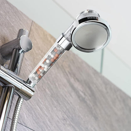 High-Pressure Mineral Shower Head for Healthier Skin and Hair