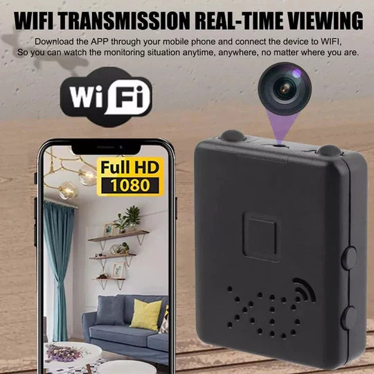 Sleek WiFi HD Security Camera with Superior Sound Capture