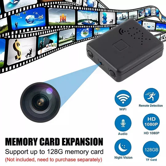 Sleek WiFi HD Security Camera with Superior Sound Capture