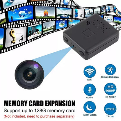 Sleek WiFi HD Security Camera with Superior Sound Capture