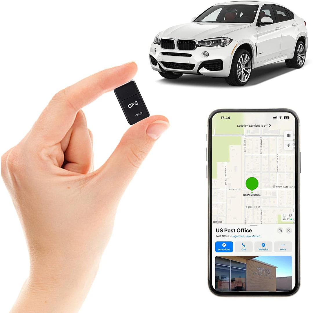 Compact GPS Vehicle Tracker with Magnet – Live Location Monitoring for Security