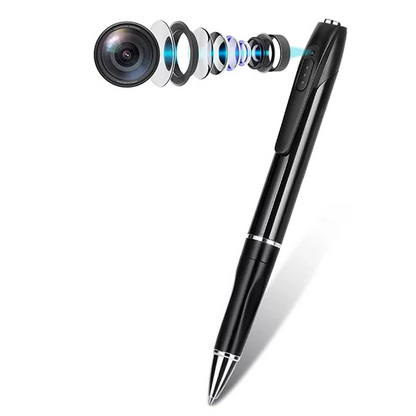 Compact 1080P Digital Voice and Video Recorder Pen with Photo Function