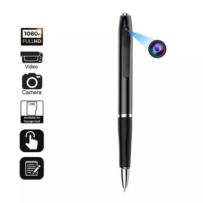 Compact 1080P Digital Voice and Video Recorder Pen with Photo Function