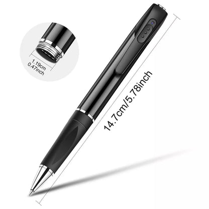 Compact 1080P Digital Voice and Video Recorder Pen with Photo Function