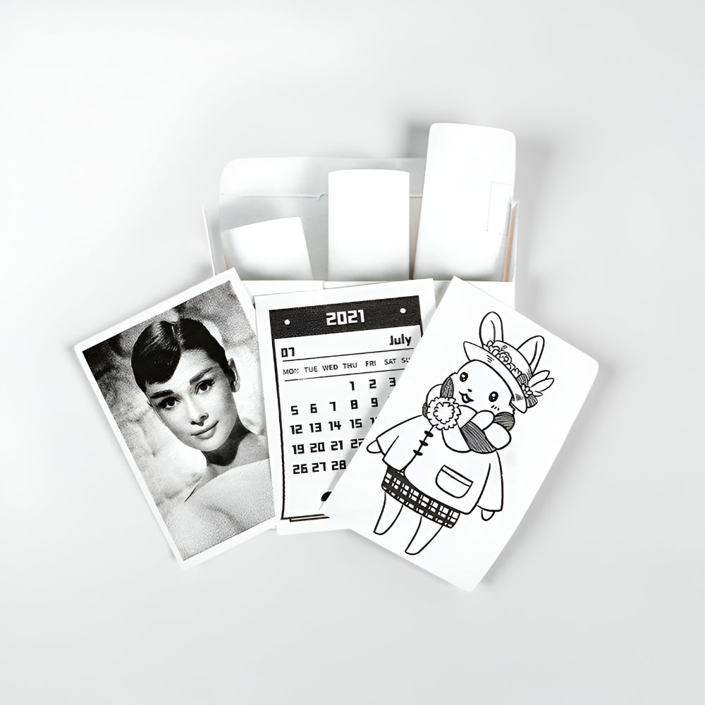 Portable Thermal Printer with Bluetooth – Inkless and Compact Design