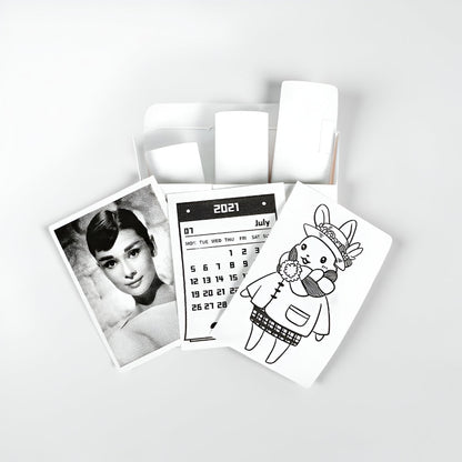 Portable Thermal Printer with Bluetooth – Inkless and Compact Design
