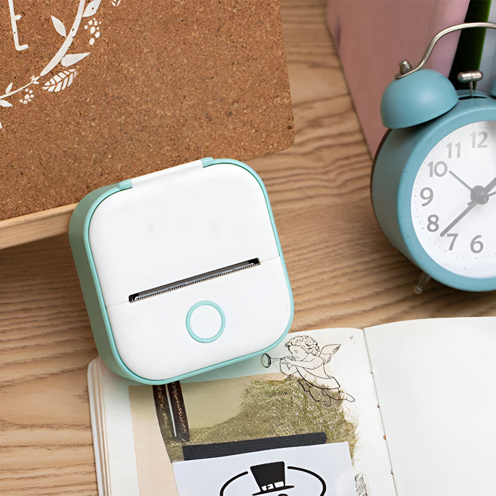 Bluetooth Mini Pocket Printer – Inkless Thermal Printing for Travel