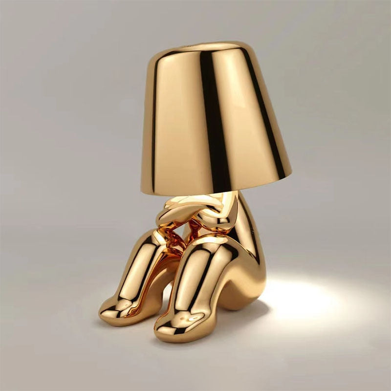 LED Table Lamp with Rechargeable Battery – Modern Design