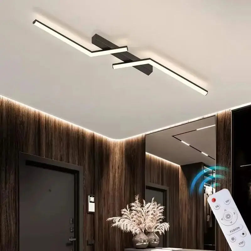 Contemporary Thin LED Ceiling Fixture