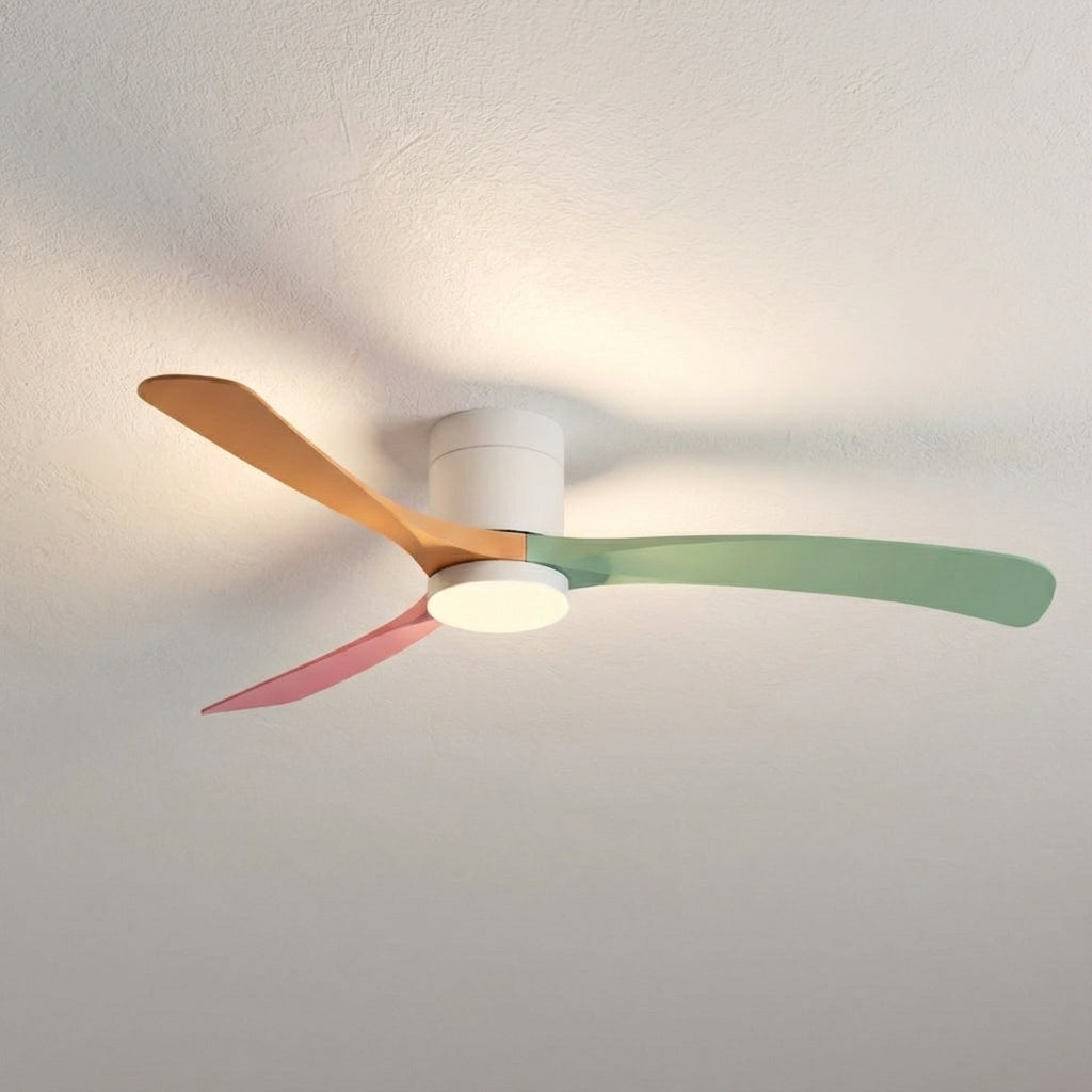 Ceiling Fan with Built-in LED Light | Whisper-Quiet Performance for All Seasons