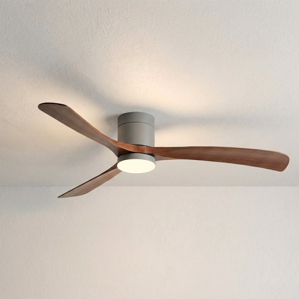 Ceiling Fan with Built-in LED Light | Whisper-Quiet Performance for All Seasons