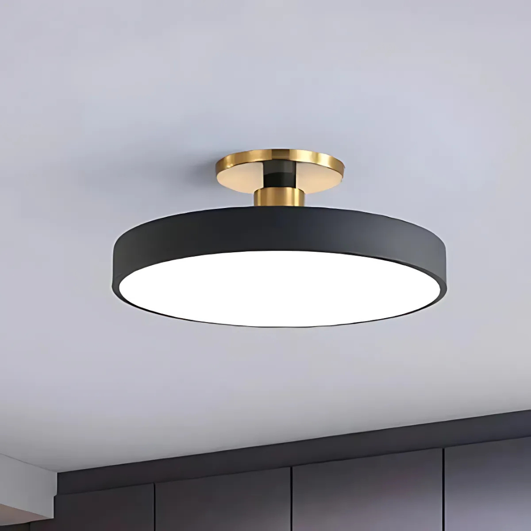 Dimmable LED Ceiling Light – Modern Minimalist Design for a Cozy Space