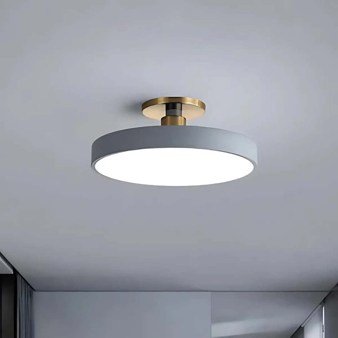 Dimmable LED Ceiling Light – Modern Minimalist Design for a Cozy Space