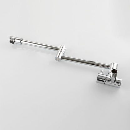 Wall-Mounted Pot Filler Tap with Pull-Down Spout for Easy Cooking