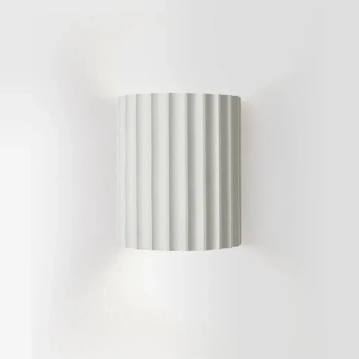 LED Wall Sconce Light in Unique Resin Design for Cozy Atmosphere