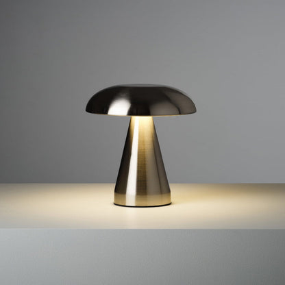 Contemporary Wireless Mushroom-Shaped Table Light