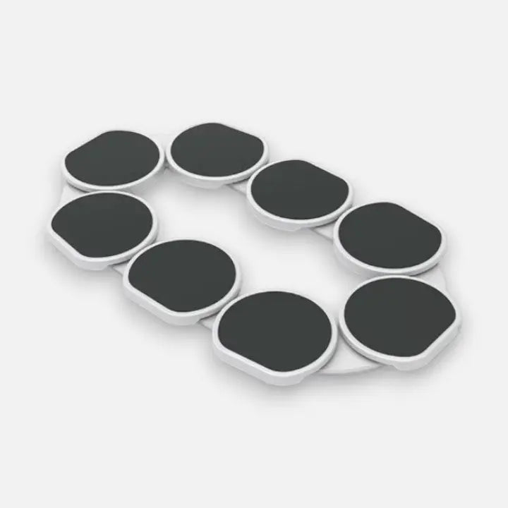 Rotating Serving Tray with Non-Slip Design & Heat Resistance for Dining
