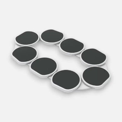 Rotating Serving Tray with Non-Slip Design & Heat Resistance for Dining