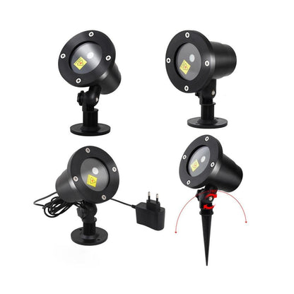 Dynamic Holiday Light Projector with Remote Control and Ground Stake